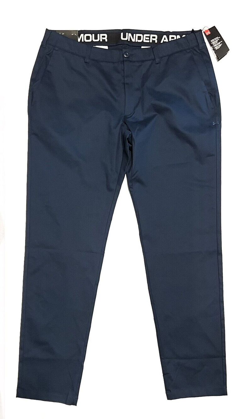 Under Armour Showdown Chino Golf Pants Mens Size 42 x 36 Navy 1306326 Tapered